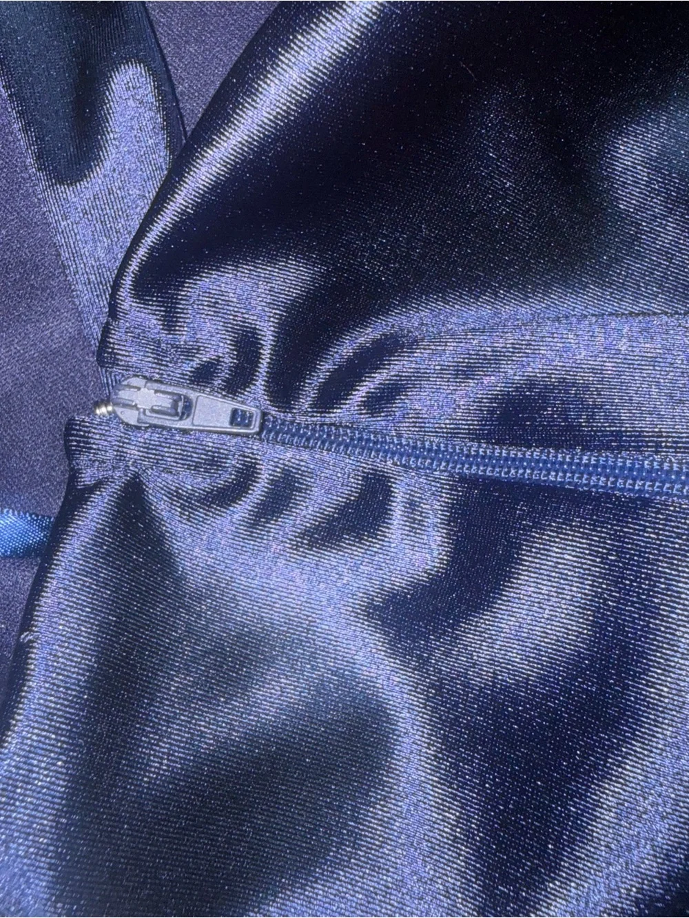Windsor Navy Satin Corset Mini Dress Small navy mini date night beachy dress - Picture 8 of 11